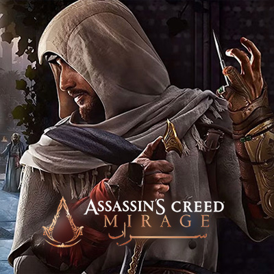 کاور دوبله فارسی بازی assassin's creed mirage پلی فا