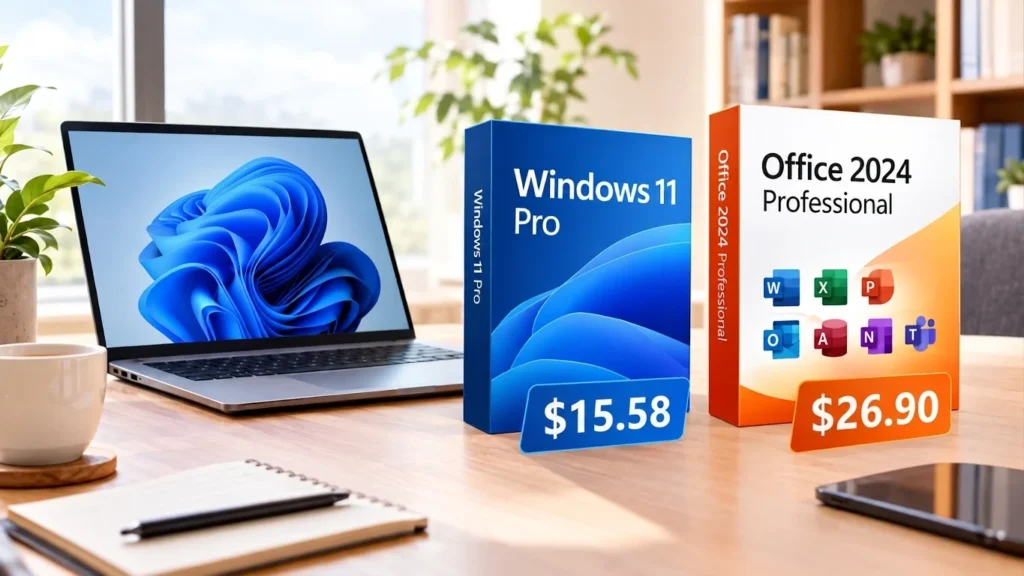 مطلب تبلیغاتی منبع: پیشنهاد Keysoff برای Windows 11 Pro و Office 2024